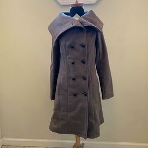 Nicholas K Olive Green Wool Coat